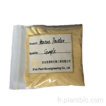 Banane naturelle pure poudre de pure.Banana Poudre de poudre.Concentration Banana Poudre